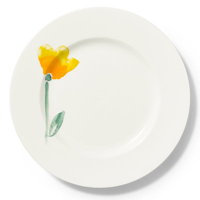 Impression (Yellow Flower) - Dessert Plate 8.3in | 21cm (Ø) | Dibbern | JANGEORGe Interiors & Furniture