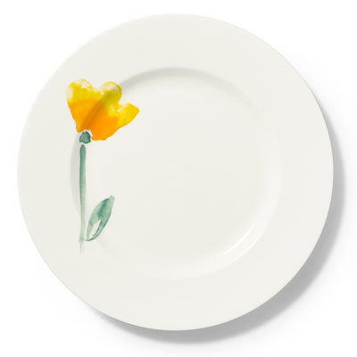 Impression (Yellow Flower) - Dinner Plate 11in | 28cm (Ø) | Dibbern | JANGEORGe Interiors & Furniture