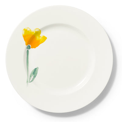 Impression (Yellow Flower) - Dinner Plate 10.4in | 26.5cm (Ø) | Dibbern | JANGEORGe Interiors & Furniture