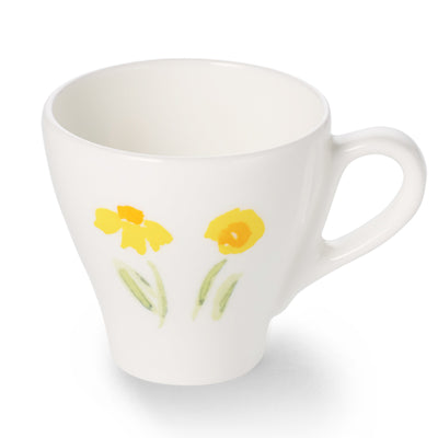 Impression (Yellow Flower) - Espresso Cup Classico 3.7 fl oz | 0.11L | Dibbern | JANGEORGe Interiors & Furniture