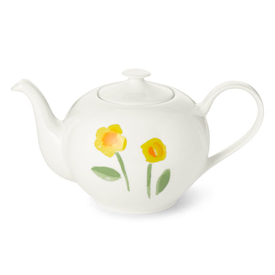 Impression (Yellow Flower) - Teapot 44 fl oz | 1.3L | Dibbern | JANGEORGe Interiors & Furniture