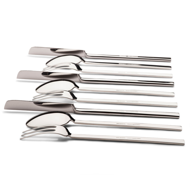 John Pawson Tableware Collection - Cutlery, 24 Pc. with 3 Prong Fork