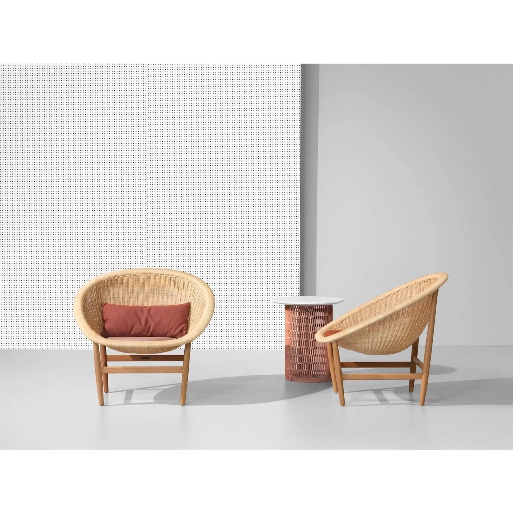 JANGEORGe Interiors & Furniture Kettal Basket Indoor basket armchair