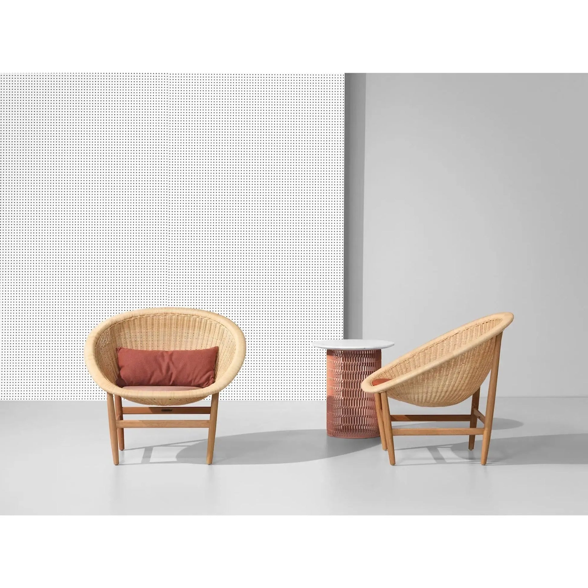 JANGEORGe Interiors & Furniture Kettal Basket Indoor basket armchair