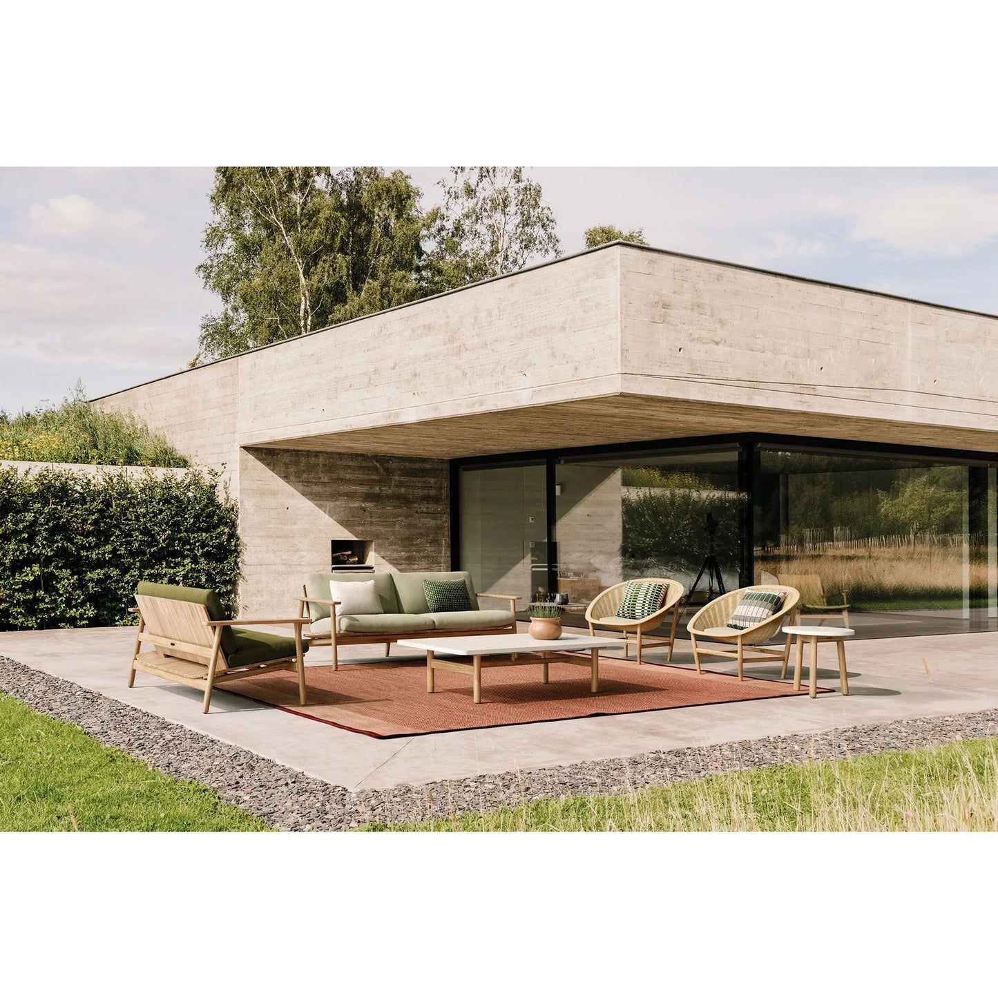 JANGEORGe Interiors & Furniture Kettal Riva 1 Seater Sofa