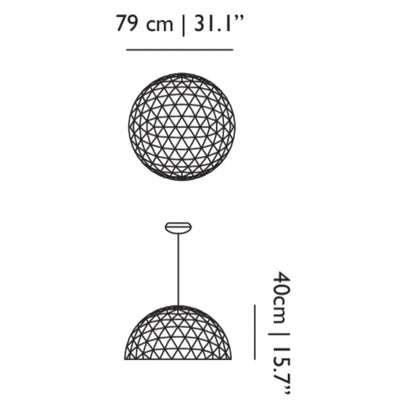 Raimond II LED Dome - Suspension Lamp