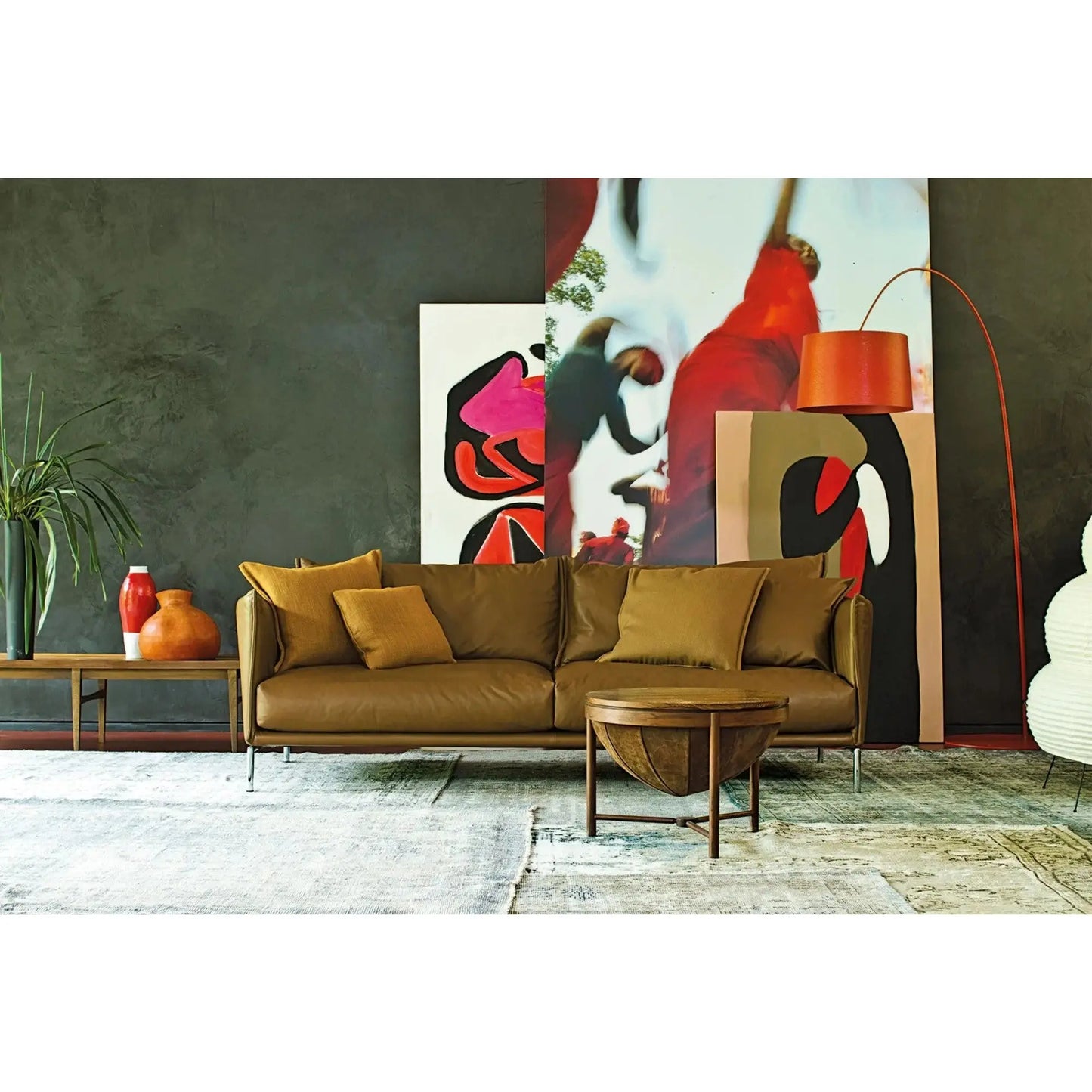 JANGEORGe Interiors & Furniture Moroso Gentry Extra Light 3 Seater (927)