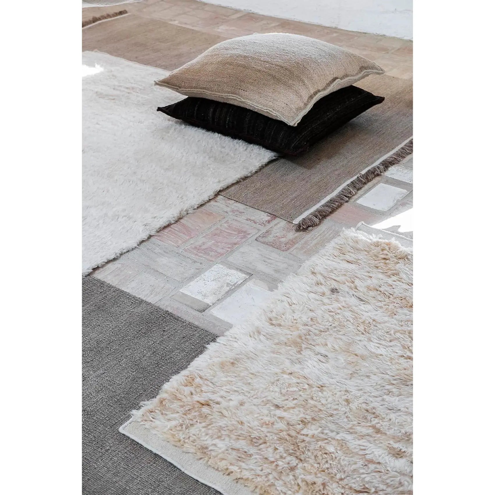 JANGEORGe Interiors & Furniture Nanimarquina Ilse Crawford Nettle Dhurrie Rug