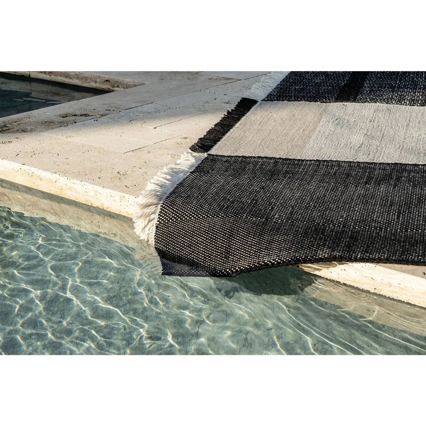 JANGEORGe Interiors & Furniture Nanimarquina Tres Outdoor Black Rug