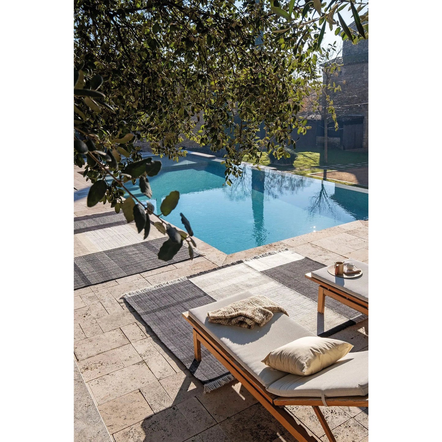 JANGEORGe Interiors & Furniture Nanimarquina Tres Outdoor Black Rug
