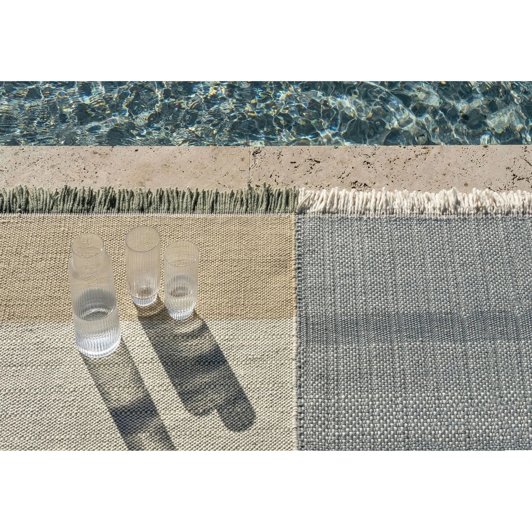 JANGEORGe Interiors & Furniture Nanimarquina Tres Outdoor Black Rug