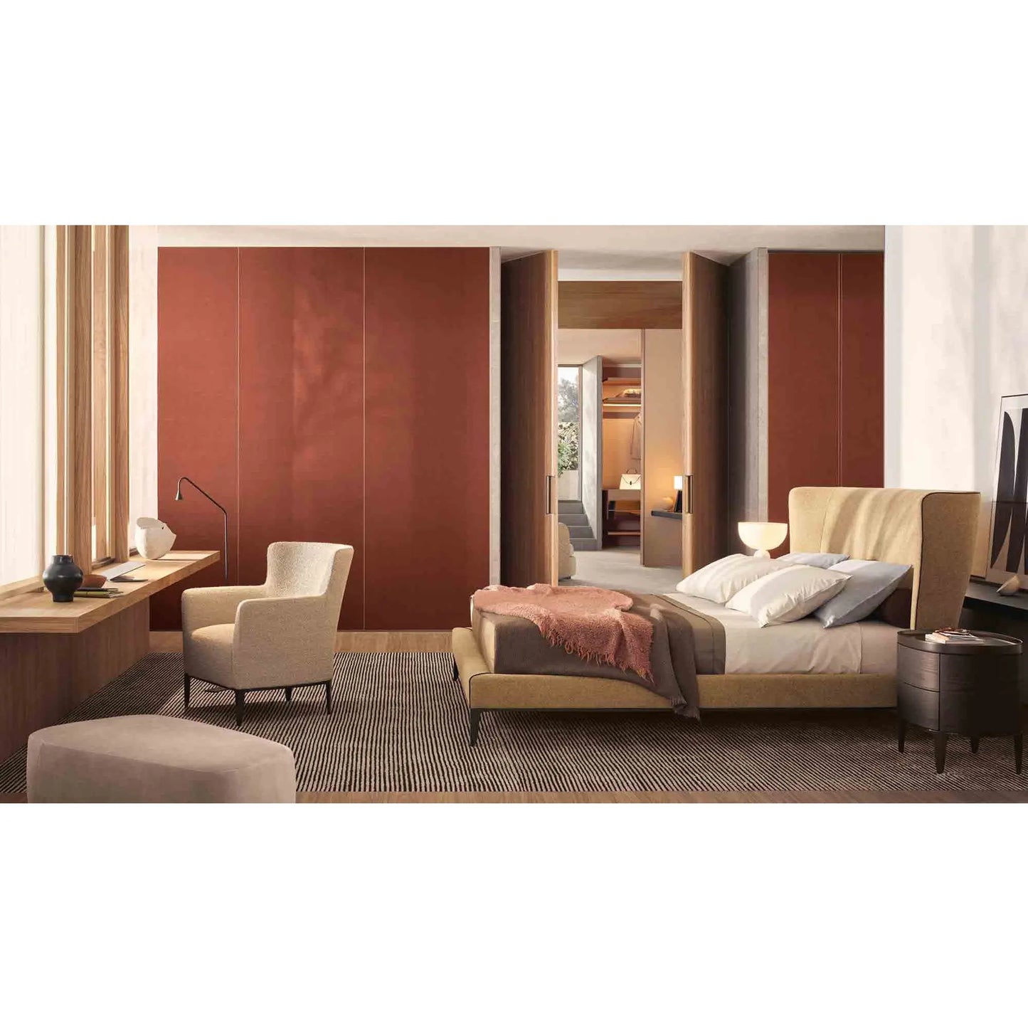 JANGEORGe Interiors & Furniture Poliform Gentleman Bed