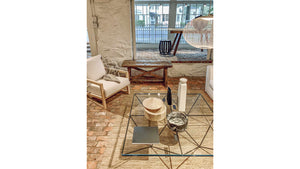 JANGEORGe Interiors & Furniture B&B Italia Table, Moooi Lighting, Maxalto Chair, Nanimarquina Rug in Sag Harbor Showroom NY 11963