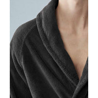 JANGEORGe Interiors & Furniture Society Limonta Crisp Bathrobe Anthracite