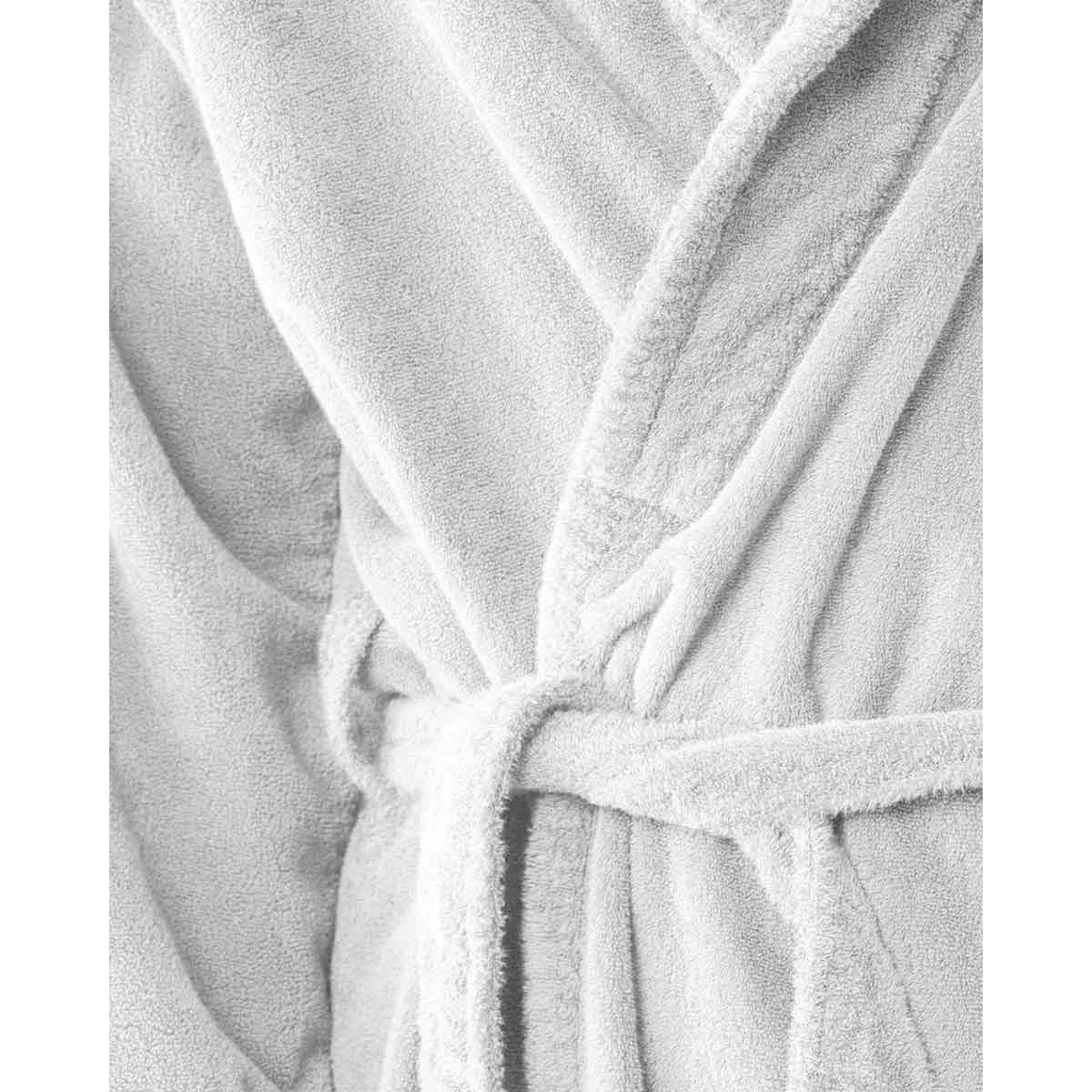 JANGEORGe Interiors & Furniture Society Limonta Crisp Bathrobe Bianco