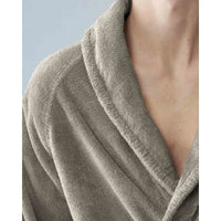 JANGEORGe Interiors & Furniture Society Limonta Crisp Bathrobe Mastice