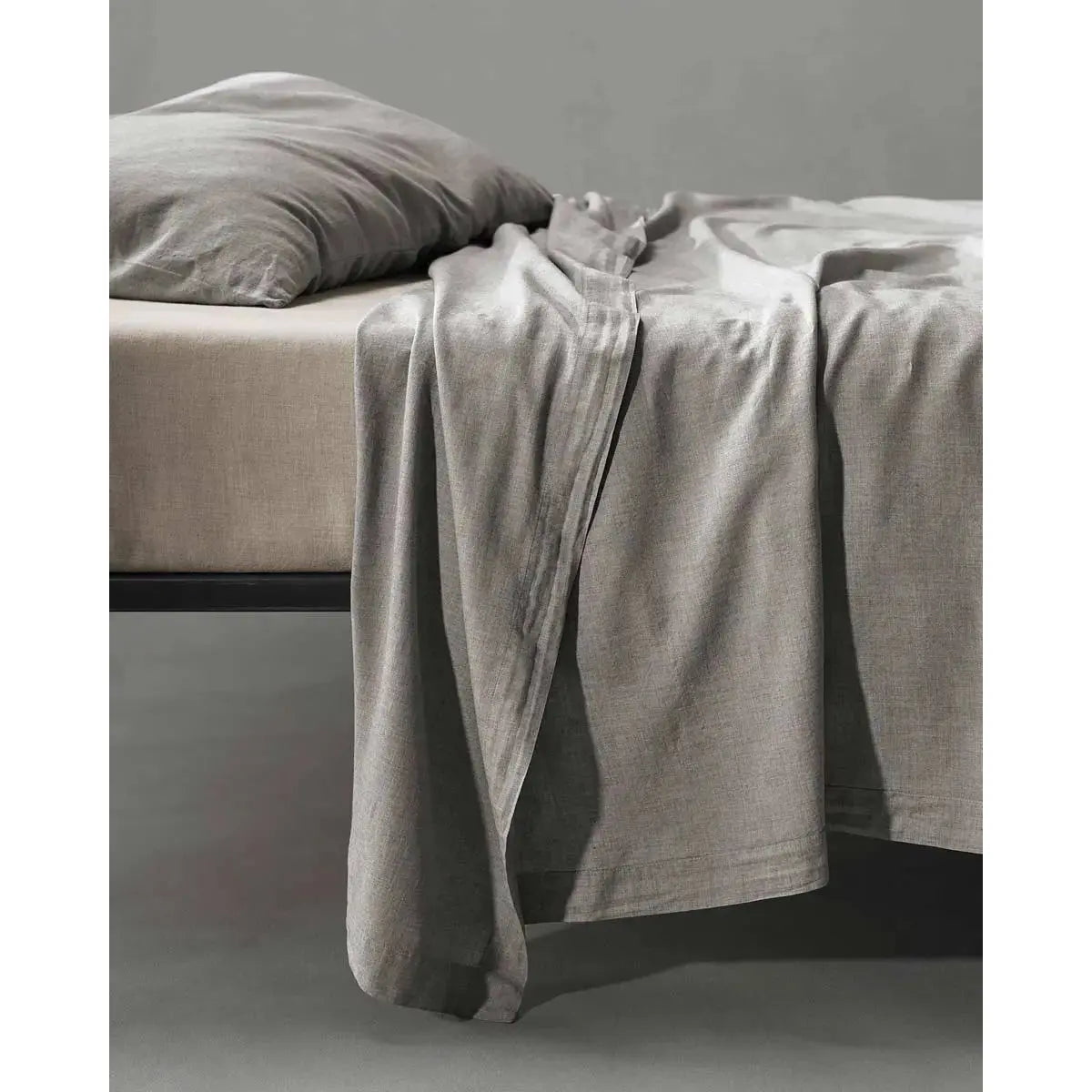 JANGEORGe Interiors and Furniture Society Limonta Kash Flat Sheet Grano