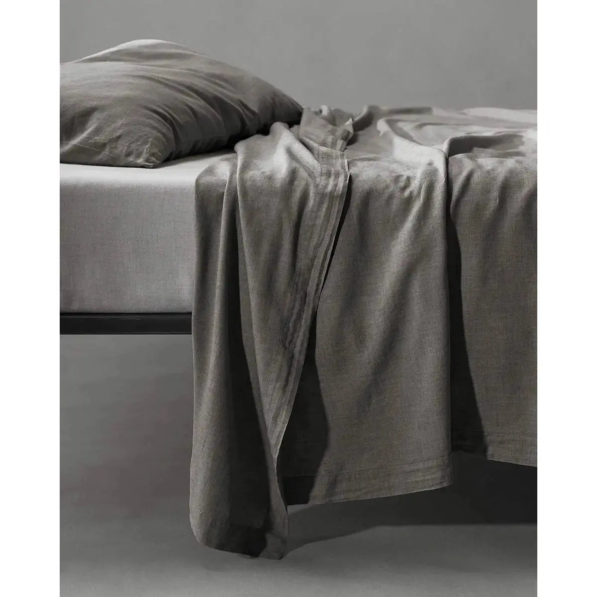 JANGEORGe Interiors and Furniture Society Limonta Kash Flat Sheet Sasso