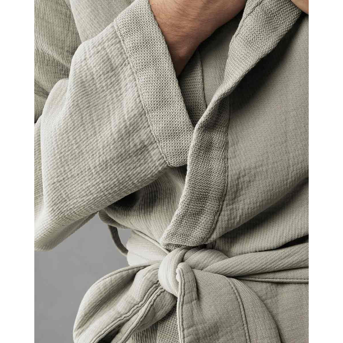 JANGEORGe Interiors & Furniture Society Limonta Kur Bathrobe Mastice