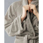 JANGEORGe Interiors & Furniture Society Limonta Kur Bathrobe Mastice