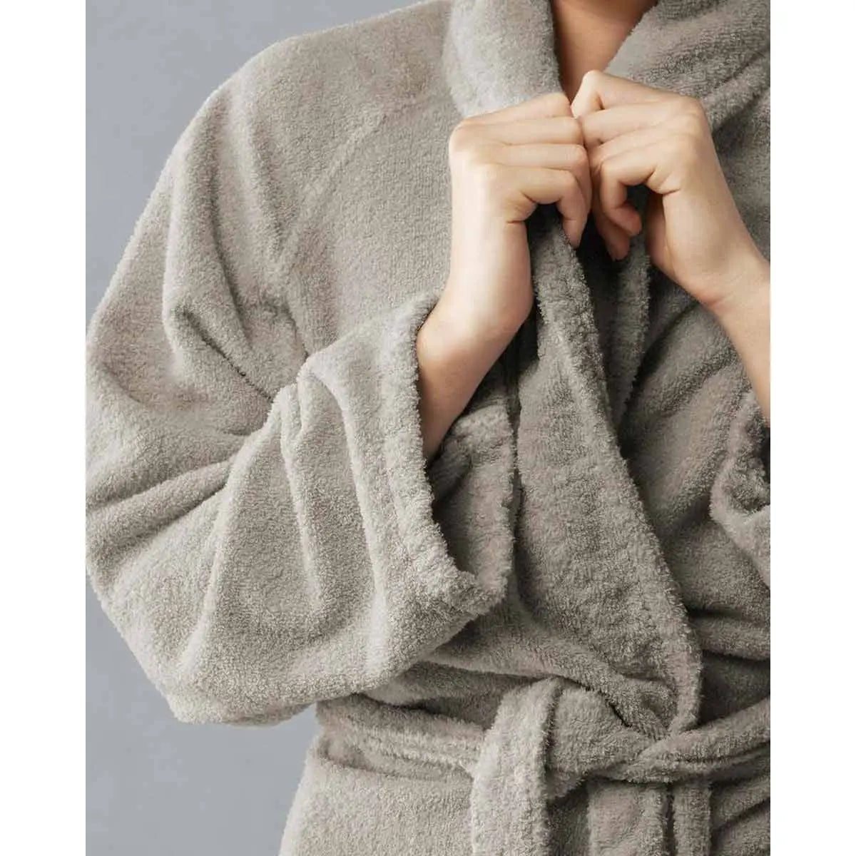 JANGEORGe Interiors & Furniture Society Limonta Kur Bathrobe Mastice