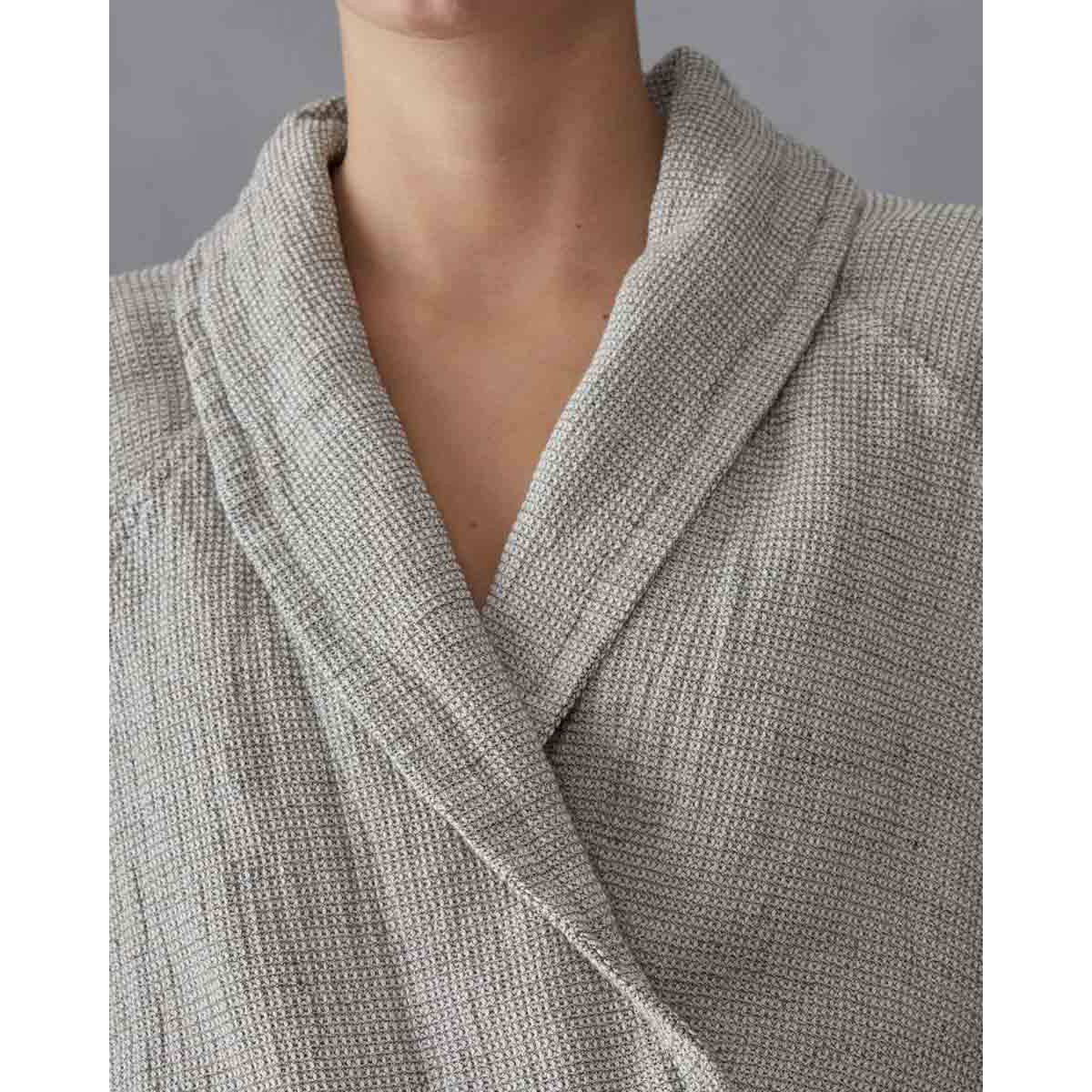 JANGEORGe Interiors & Furniture Society Limonta Maco Bathrobe Fumo