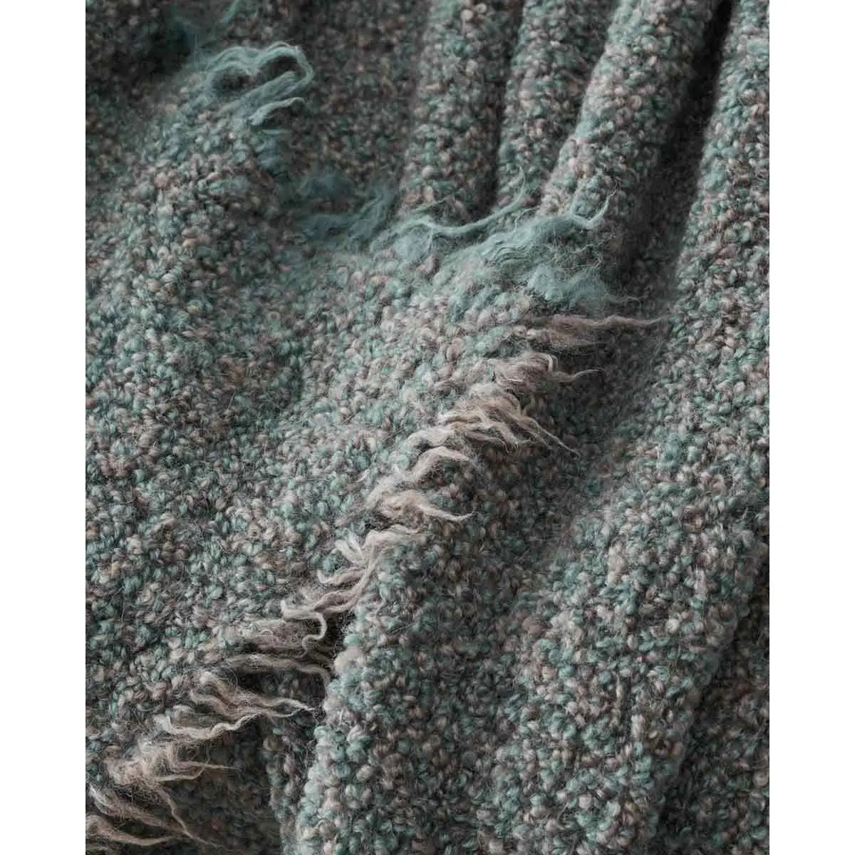 JANGEORGe Interiors & Furniture Society Limonta Multi Plaid Throw Muschio