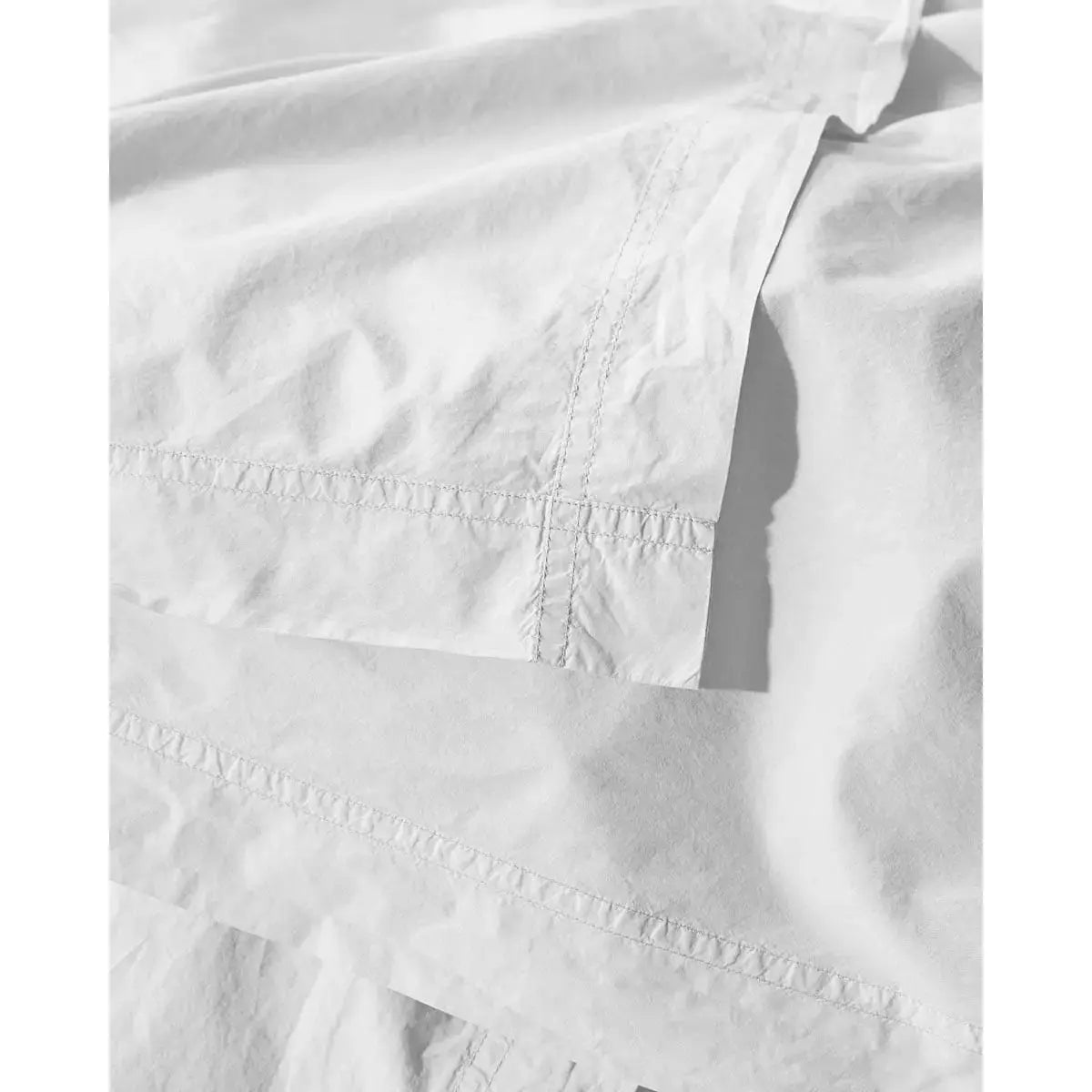 JANGEORGe Interiors and Furniture Society Limonta Nite Flat Sheets Bianco