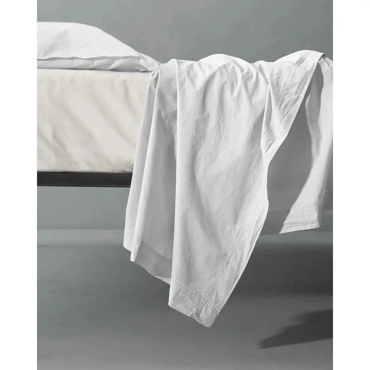 JANGEORGe Interiors and Furniture Society Limonta Nite Flat Sheets Bianco