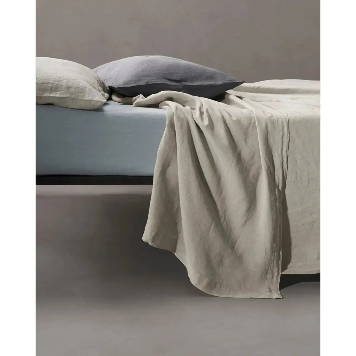 JANGEORGe Interiors and Furniture Society Limonta Rem Flat Sheets Mastice
