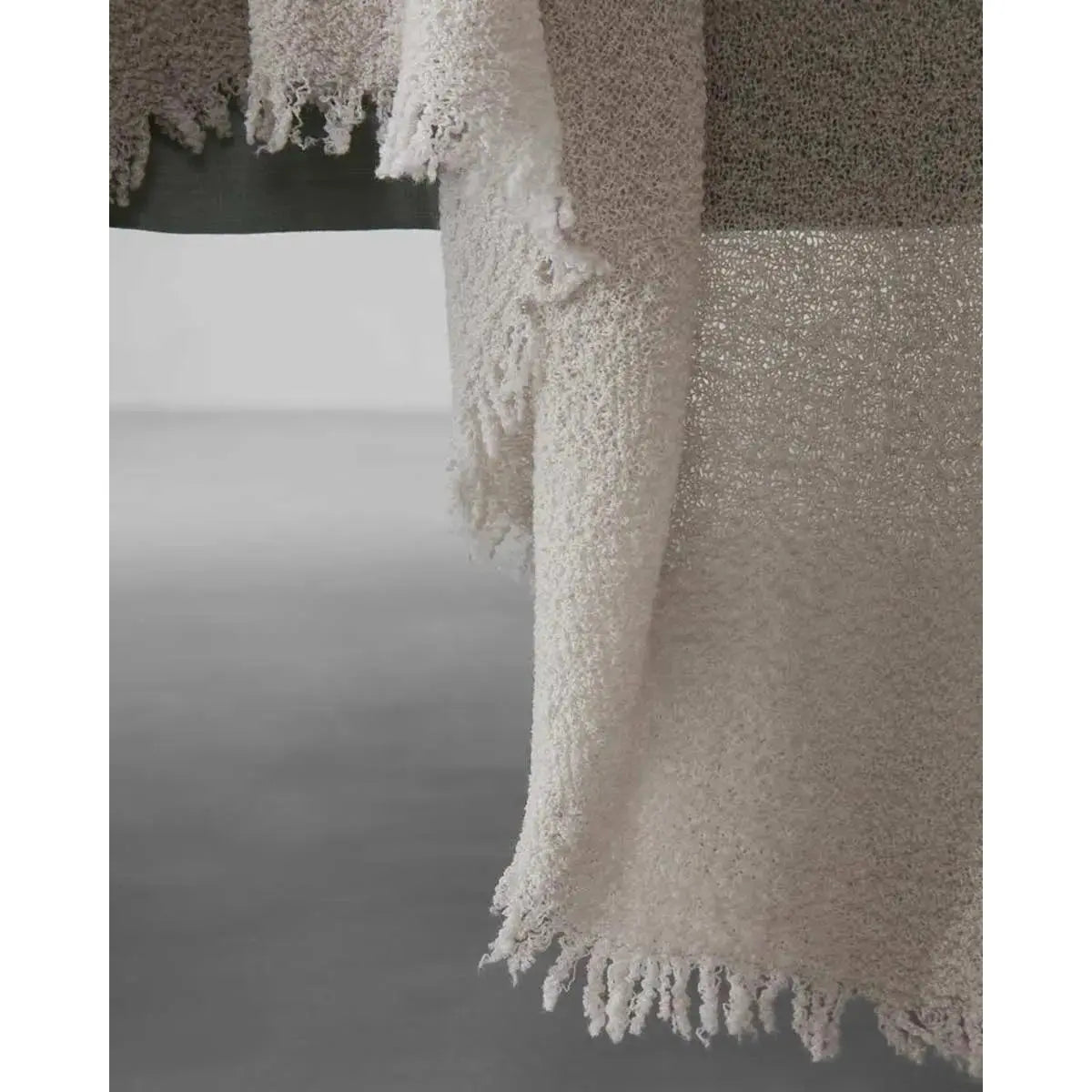 JANGEORGe Interiors & Furniture Society Limonta Single Throw Mastice