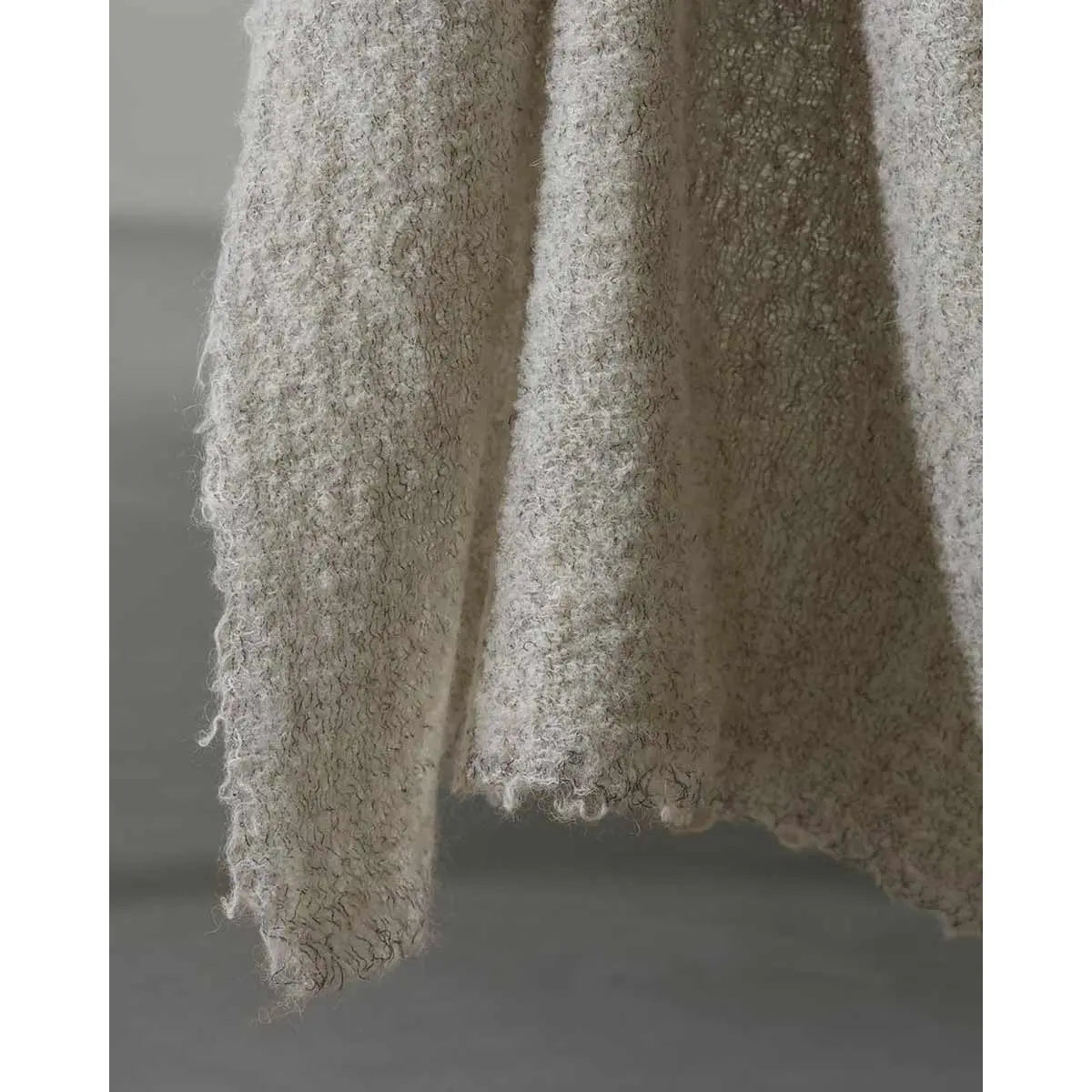 JANGEORGe Interiors & Furniture Society Limonta Ted Throw Mastice