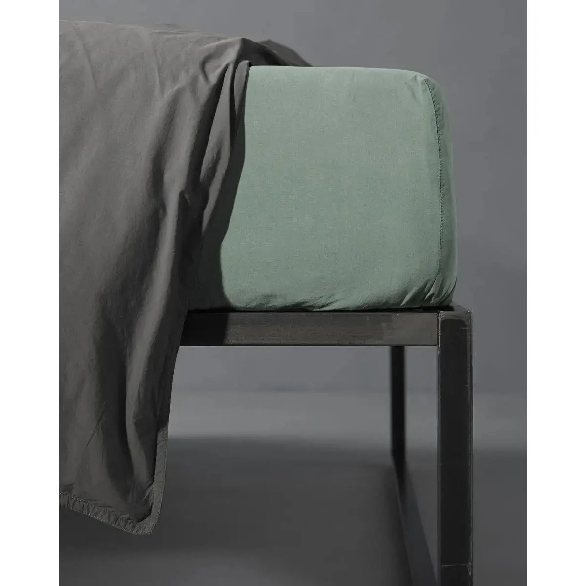 JANGEORGe Interiors & Furniture Society Limonta Nite Fitted Sheet Agave