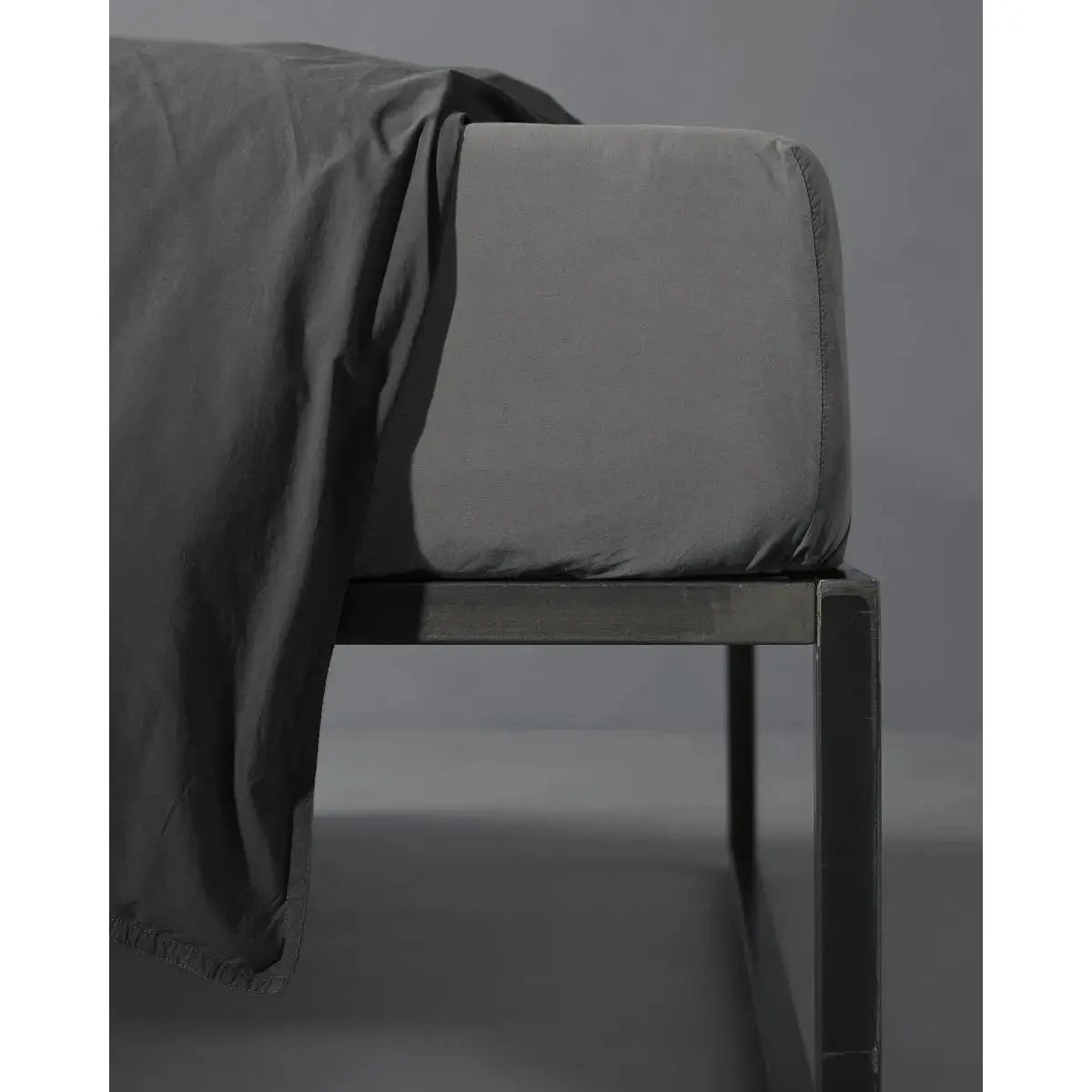 JANGEORGe Interiors & Furniture Society Limonta Nite Fitted Sheet Fumo