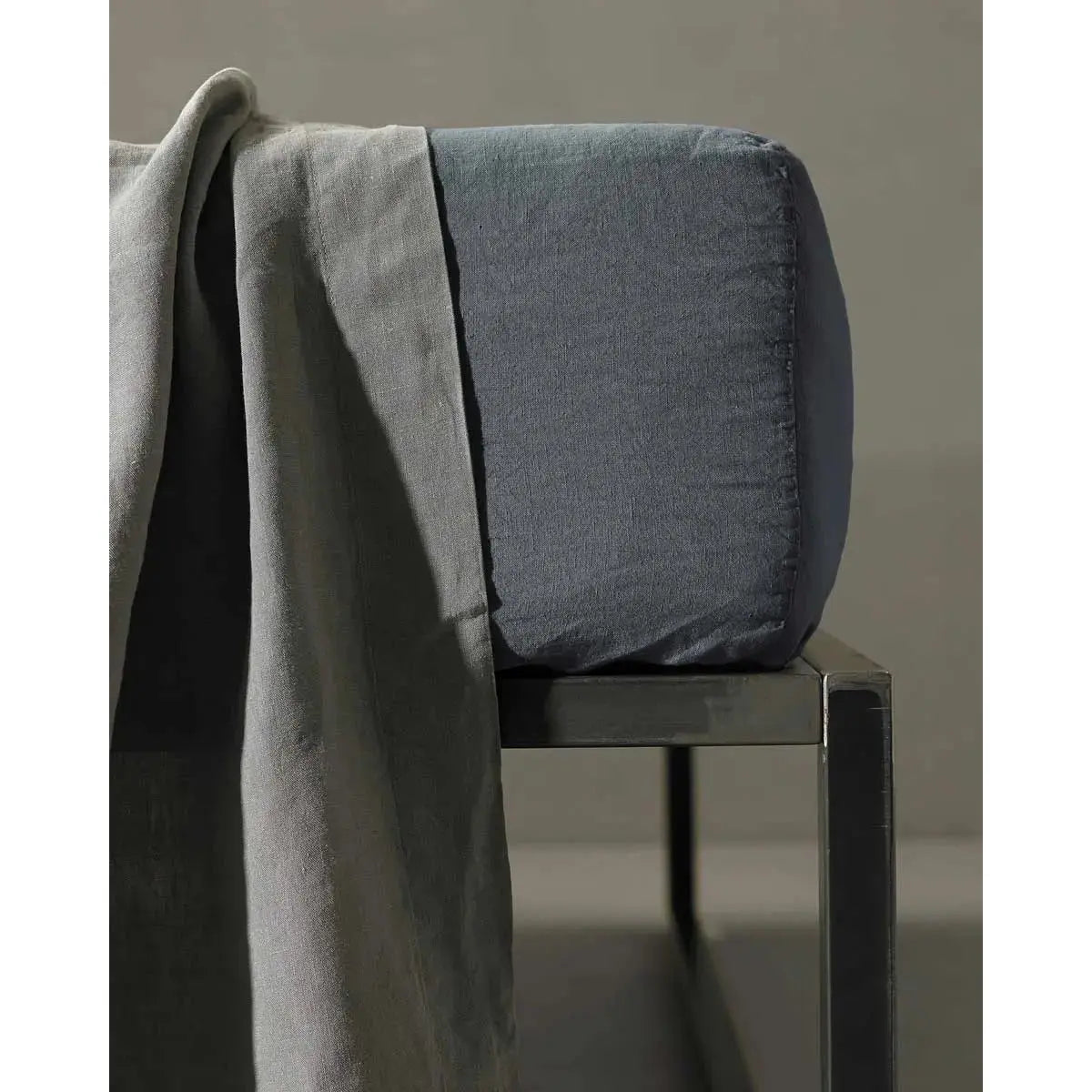 JANGEORGE Interiors & Furniture Society Limonta Rem Fitted Sheet Ardesia