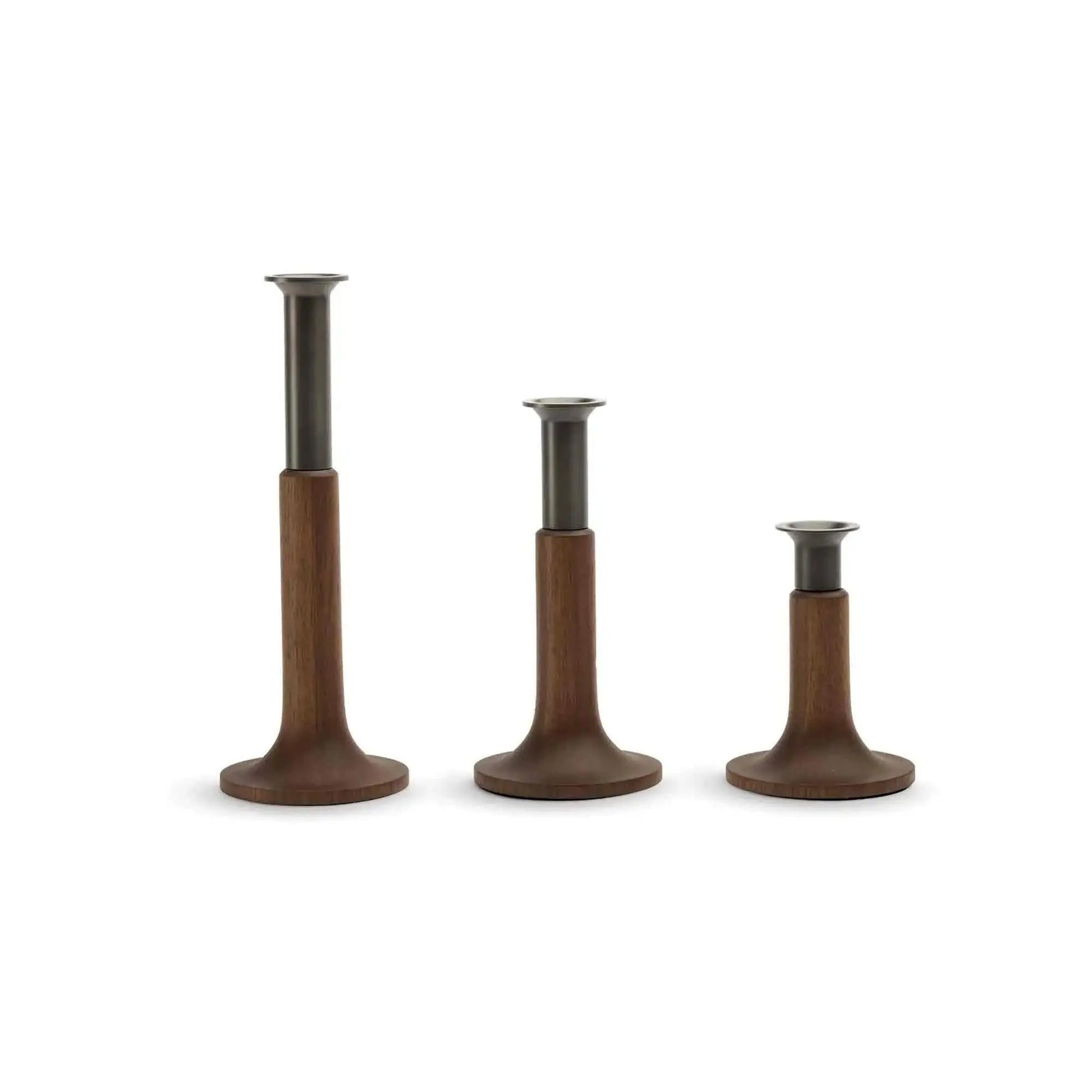 JANGEORGe Interiors & Furniture When Objects Work Valerie Chomarat Candle Holder in Walnut