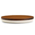 VVD Pottery - Ceramic 30x2cm with 2cm Walnut Lid (3022) - JANGEORGe Interiors & Furniture