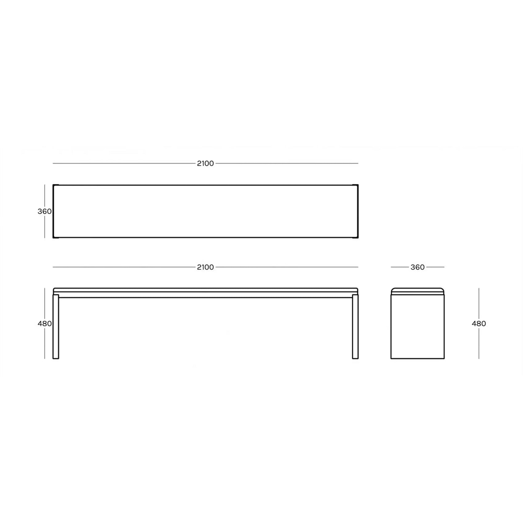 Irony Pad - Stool and Bench - JANGEORGe Interiors & Furniture