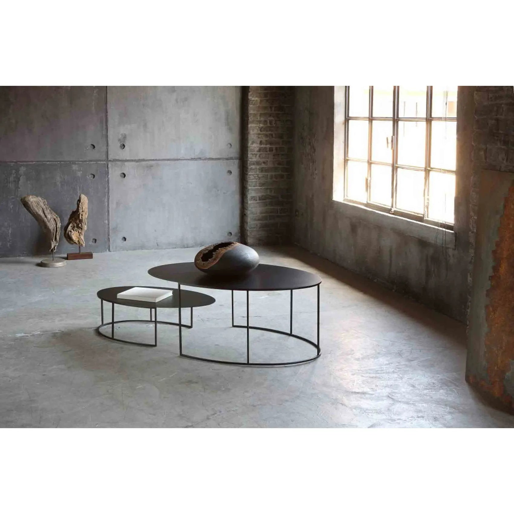 Slim Irony Oval - Low Table - JANGEORGe Interiors & Furniture