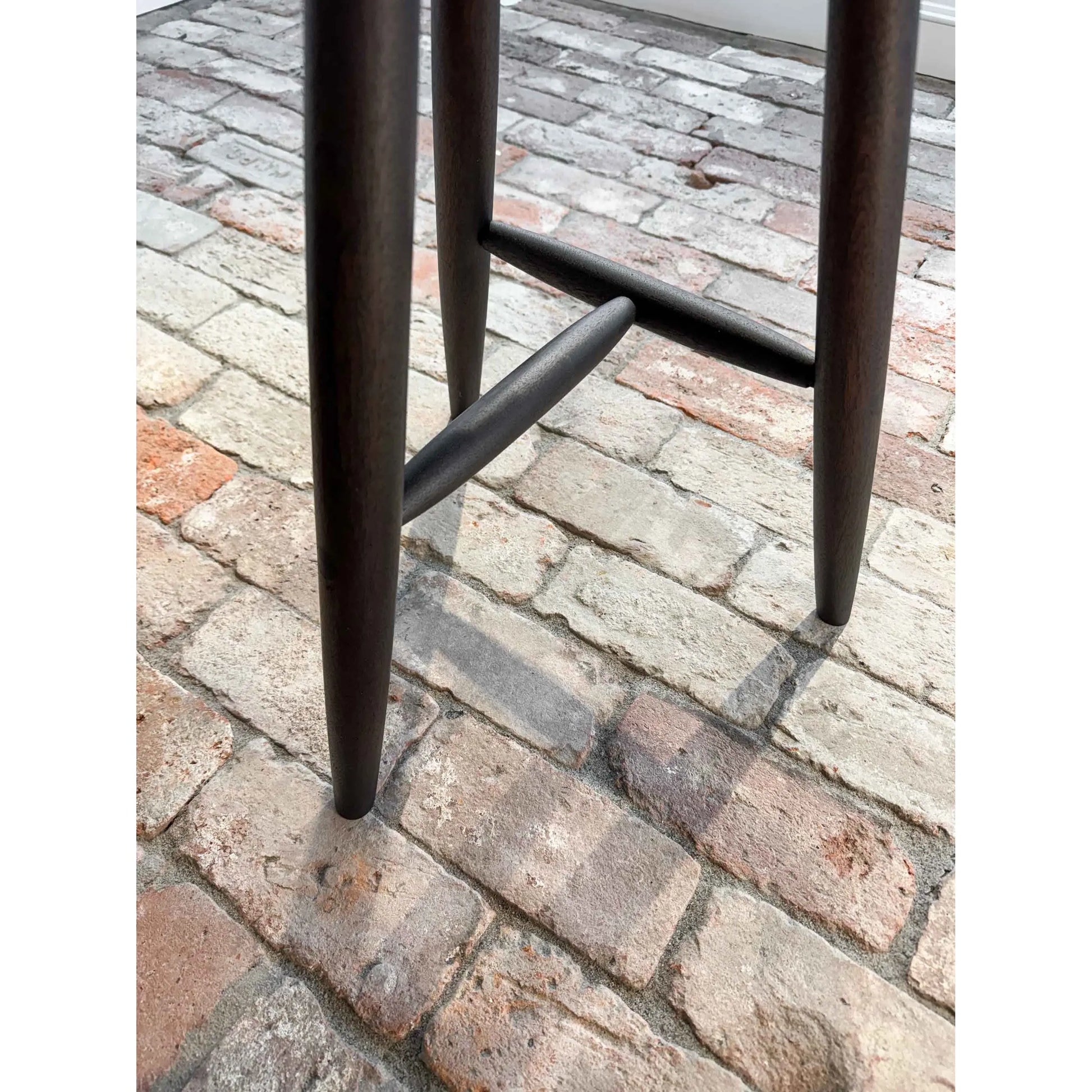 Genuine Mahogany Stool (BW24-145) Bauhaus Woodworks