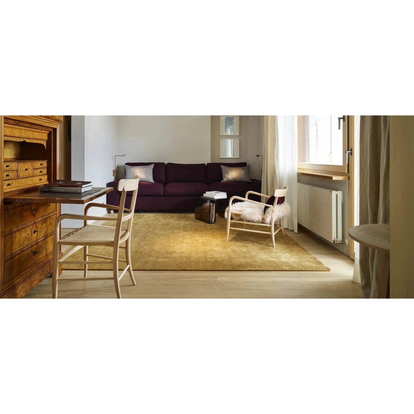 Boom, Wool and Bamboo Fiber Rugs GT Design