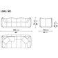 Le Bambole - Le Bambole x Stella McCartney Sofa (LBA3_MC)