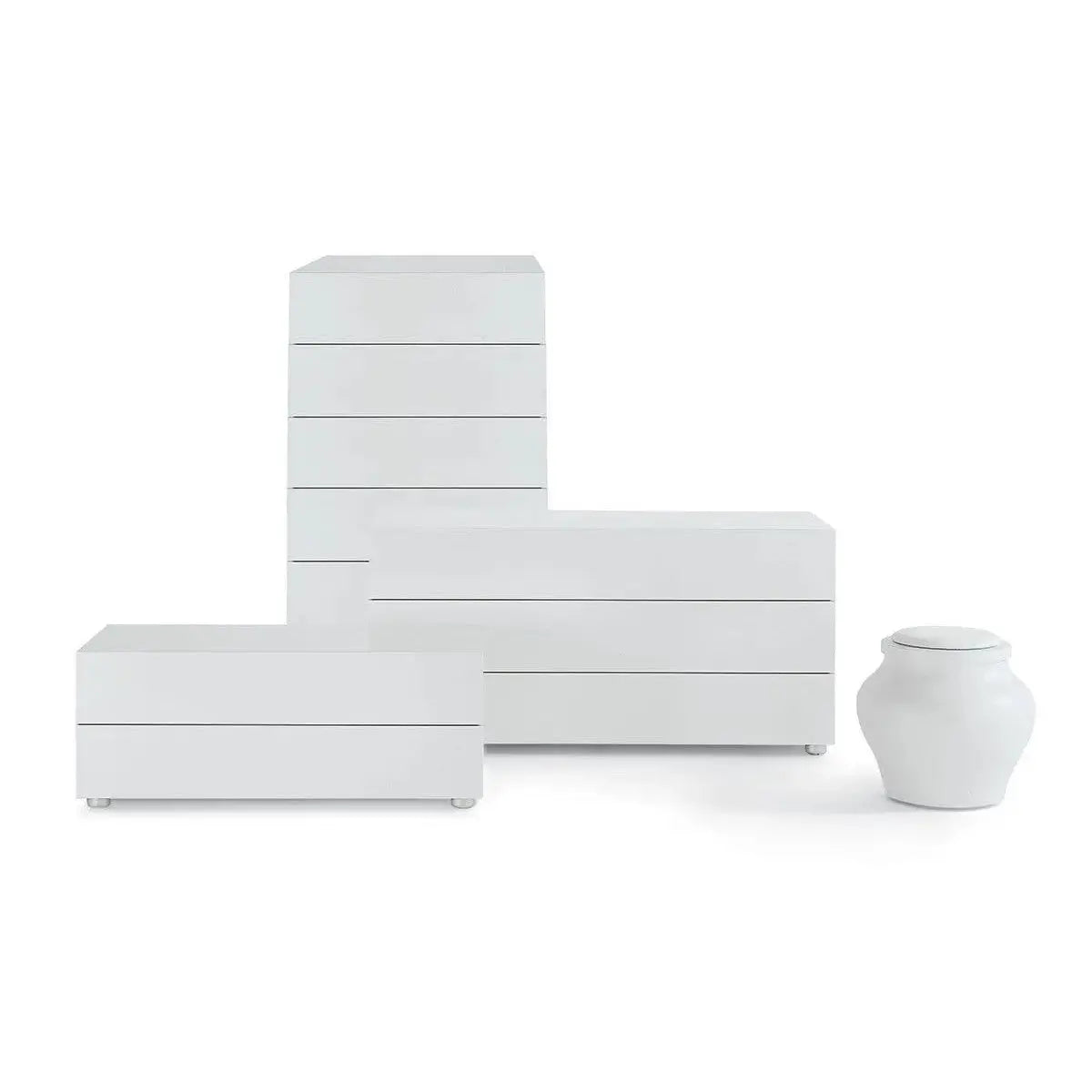 Dream - Night table with 2 drawers | Poliform | JANGEORGe Interior Design