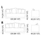 Ghost 32 L-R - Modular Sofa Gervasoni