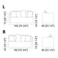 Ghost 31 L-R - Modular Sofa Gervasoni