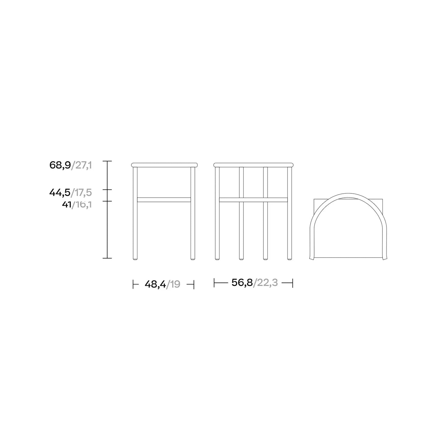 Ringer - Dining Armchair Kettal