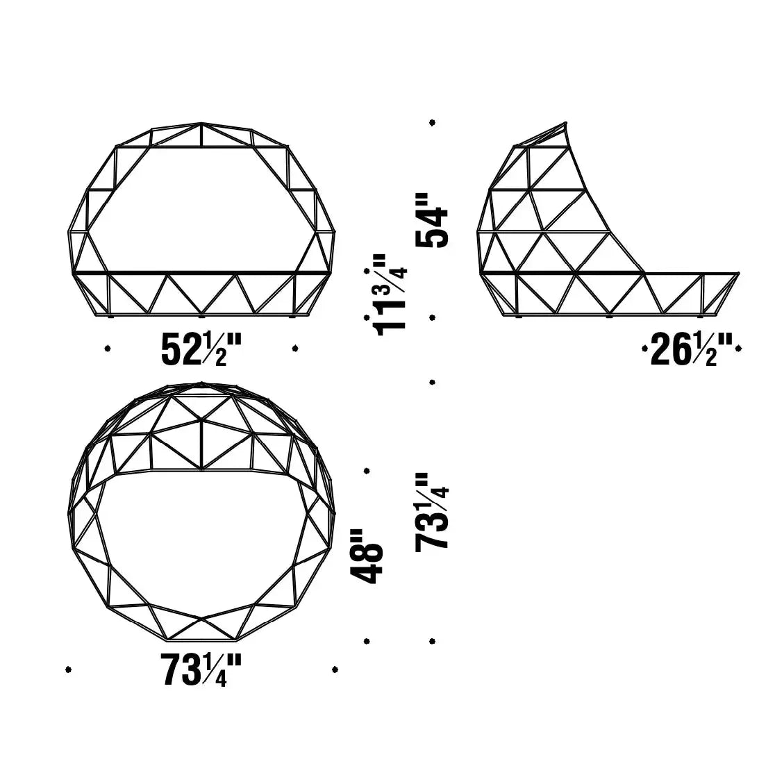 Tropicalia - Daybed with 7 Cushions (060) - JANGEORGe Interiors & Furniture