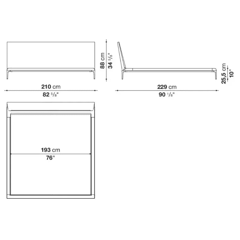 Atoll - King Size Bed (ATL193) JANGEORGe Interiors & Furniture