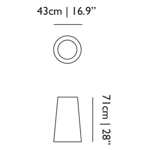 Container Table - Foot 7143 Moooi