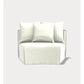 Ghost 33 - Rounded Modular Sofa Element Gervasoni